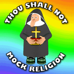 Ridiculous Thou Shall Not Mock Religion GIF