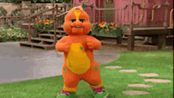 Riff Love Barney Meme GIF