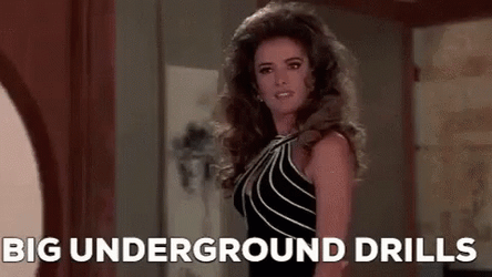 Right Dr Evil Big Underground Drills GIF