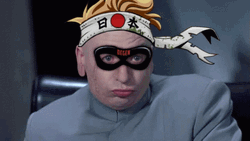 Right Dr Evil Japanese Masked Guy  GIF