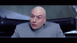 Right Dr Evil SShhh GIF