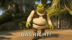Right On Cocky Shrek Walking Away GIF