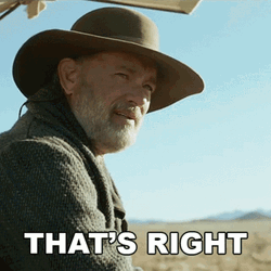 Right On Tom Hanks Nodding GIF