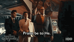 Righteous Gemstones Danny McBride Raising Praise He GIF