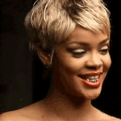 Rihanna Better Have My Money Blonde Short Hair GIF