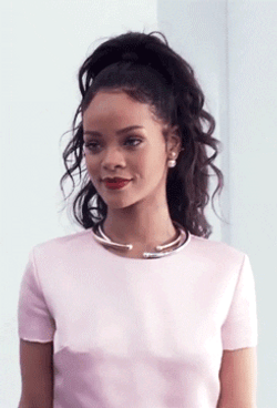 Rihanna Better Have My Money Blushing Look GIF