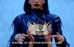 Rihanna Birthday Queen GIF