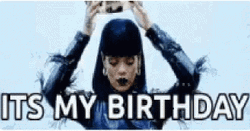 Rihanna It's My Birthday GIF