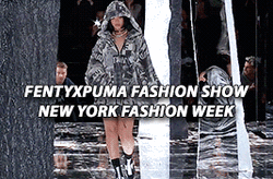 Rihanna Modelling Fenty X Puma