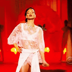 Rihanna Slay Runway Walk GIF