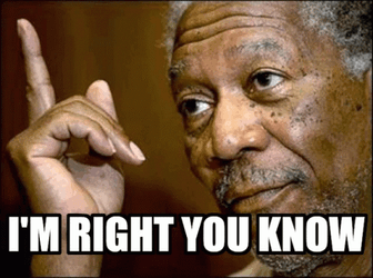Riiiight Morgan Freeman GIF