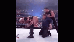 Rikishi Doing His Secondary Finisher Rump Shaker GIF