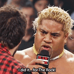 Rikishi I Did It For The Rock GIF