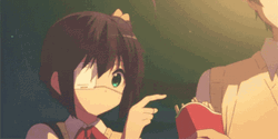 Rikka Eating Fries GIF