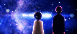 Rikka Takanashi And Yuuta Intimate Moment  GIF