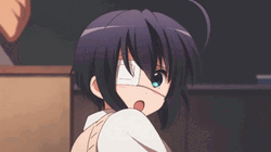 Rikka Takanashi Peace Pose GIF