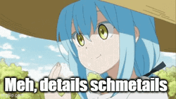 Rimuru Tempest Asking For Details GIF