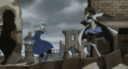 Rimuru Tempest Engaged In Fierce Battle GIF