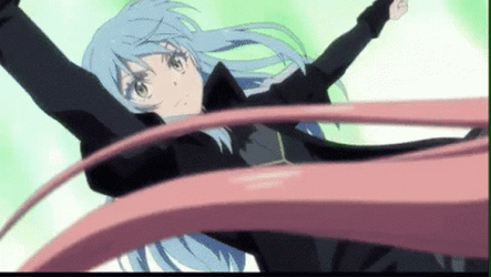 Rimuru Tempest Flaying Away GIF
