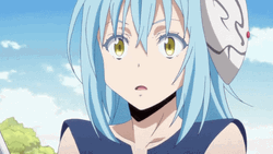Rimuru Tempest Transitioning To Slime GIF