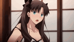 Rin Tohsaka Anime Madly Speaking GIF