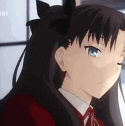 Rin Tohsaka Anime You're Such A Funny Boy GIF