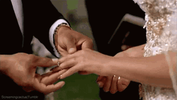 Ring Wearing On Wedding GIF