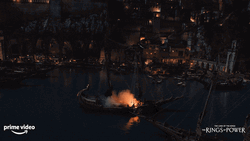 Rings Of Power Fire Explosion GIF