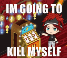 Rinne Amagi English Ensemble Stars Kill Myself GIF