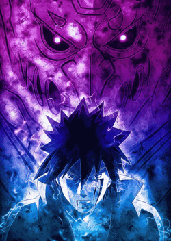 Rinnegan Sasuke Uchiha GIF