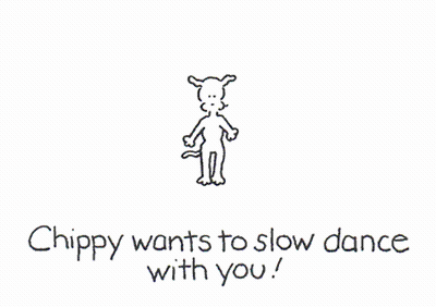 Rip Slow Dance Chippy The Dog GIF