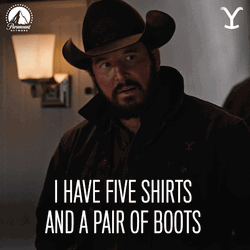 Rip Yellowstone Looking Around The Room GIF
