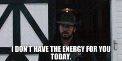 Rip Yellowstone No Energy Today GIF