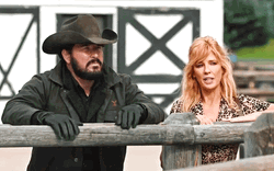 Rip Yellowstone Talking To A Girl GIF