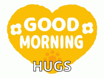 Rise And Shine Good Morning Hugs Sticker GIF