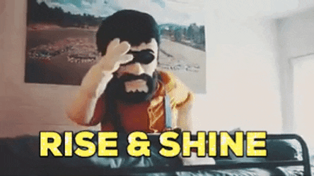 Rise And Shine In Hawaii Football Players GIF