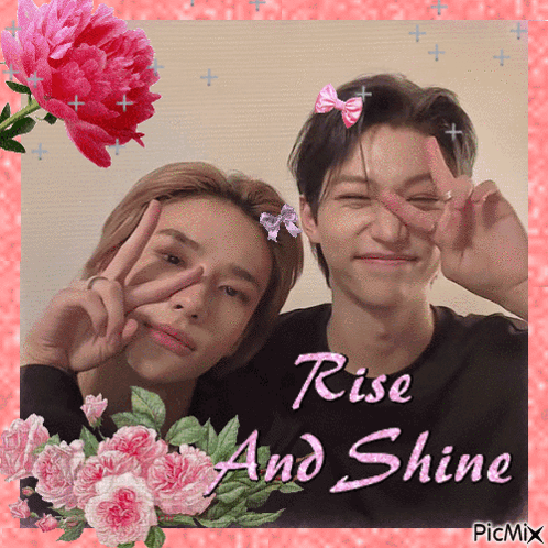 Rise And Shine With Flowers GIF