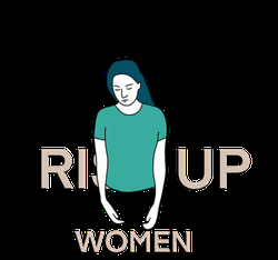 Rise Women Transparent Sticker