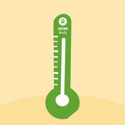 Rising Temperature Blows Up Thermometer GIF