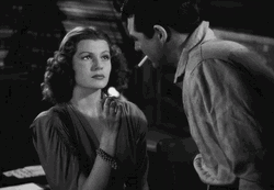 Rita Hayworth And Cary Grant Smoking