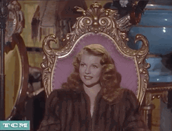 Rita Hayworth Shocked Reaction