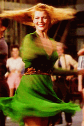 Rita Hayworth Spin Down To Earth GIF