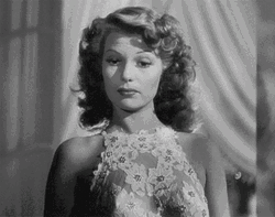 Rita Hayworth Vintage Pose Confidence