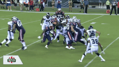 Rita's Advertising Football Game GIF