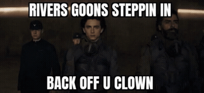 Rivers Goon Steppin In GIF