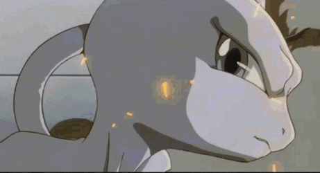 Riveting Mewtwo Unwavering Attack GIF