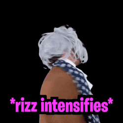 Rizzler Benjamin Close Up Shot GIF