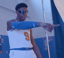 RJ Barrett Jalen Brunson GIF