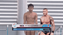RKO Diving Mash Up GIF