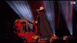 RKO Madonna Stage Fall GIF